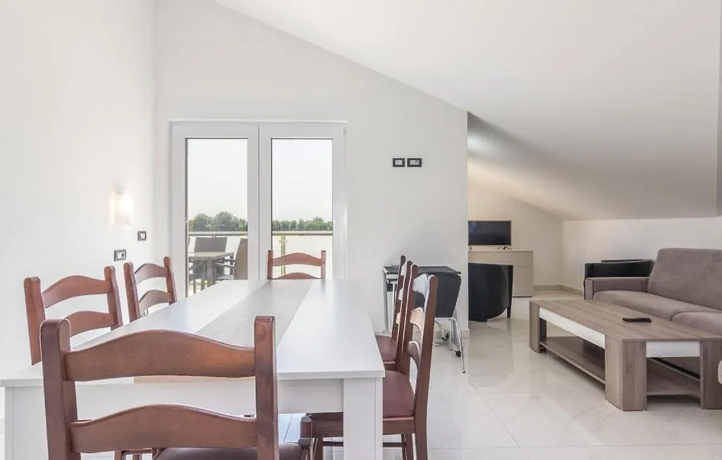 Penthouse Funtana With Pool Apartment
